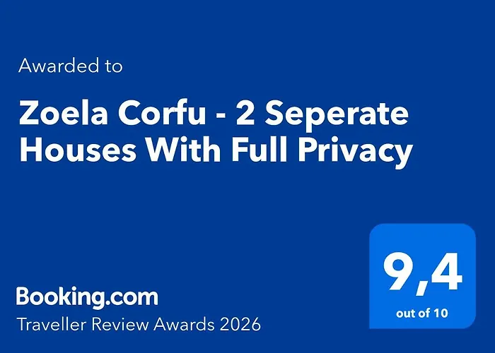 Casa de Férias Zoela Corfu - 2 Seperate With Full Privacy